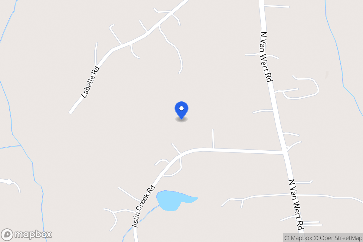 Map of 430 Astin Creek Rd