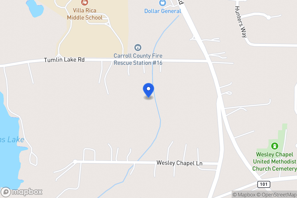 Map of 697 Tumlin Lake Rd