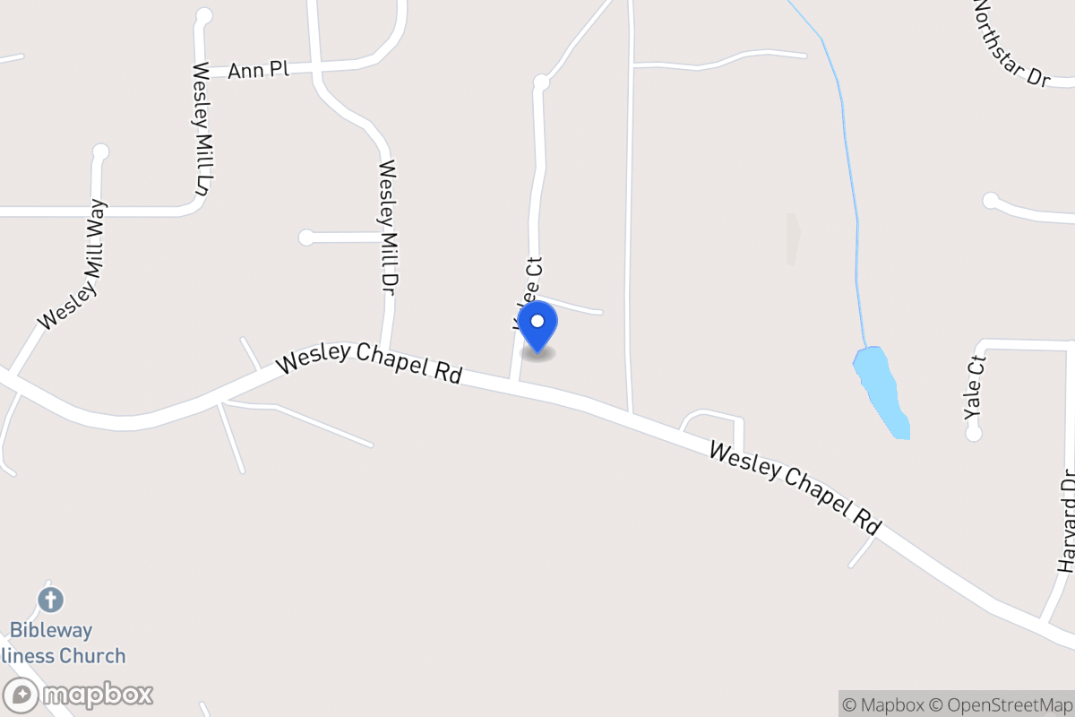 Map of 368 Wesley Chapel Rd