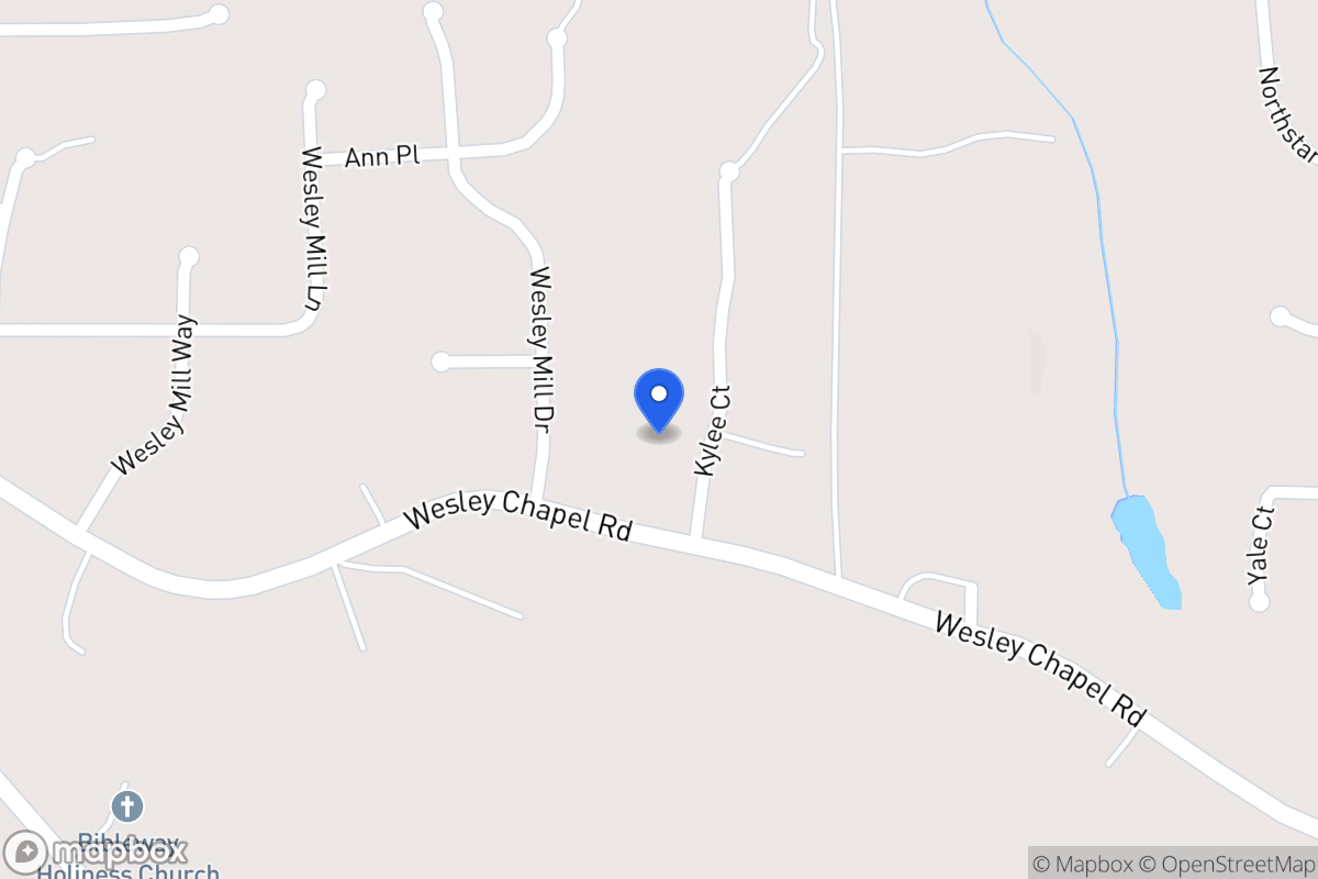 Map of 106 Kylee Ct