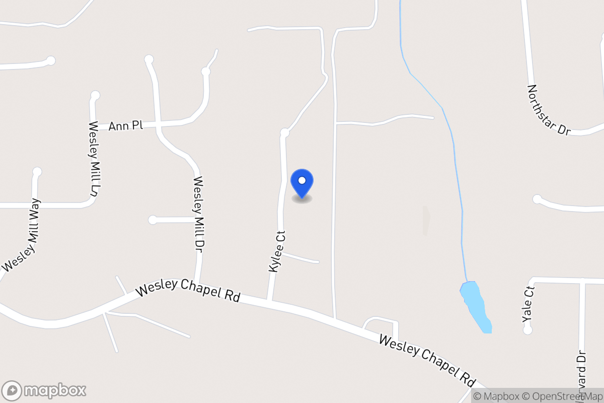 Map of 135 Kylee Ct