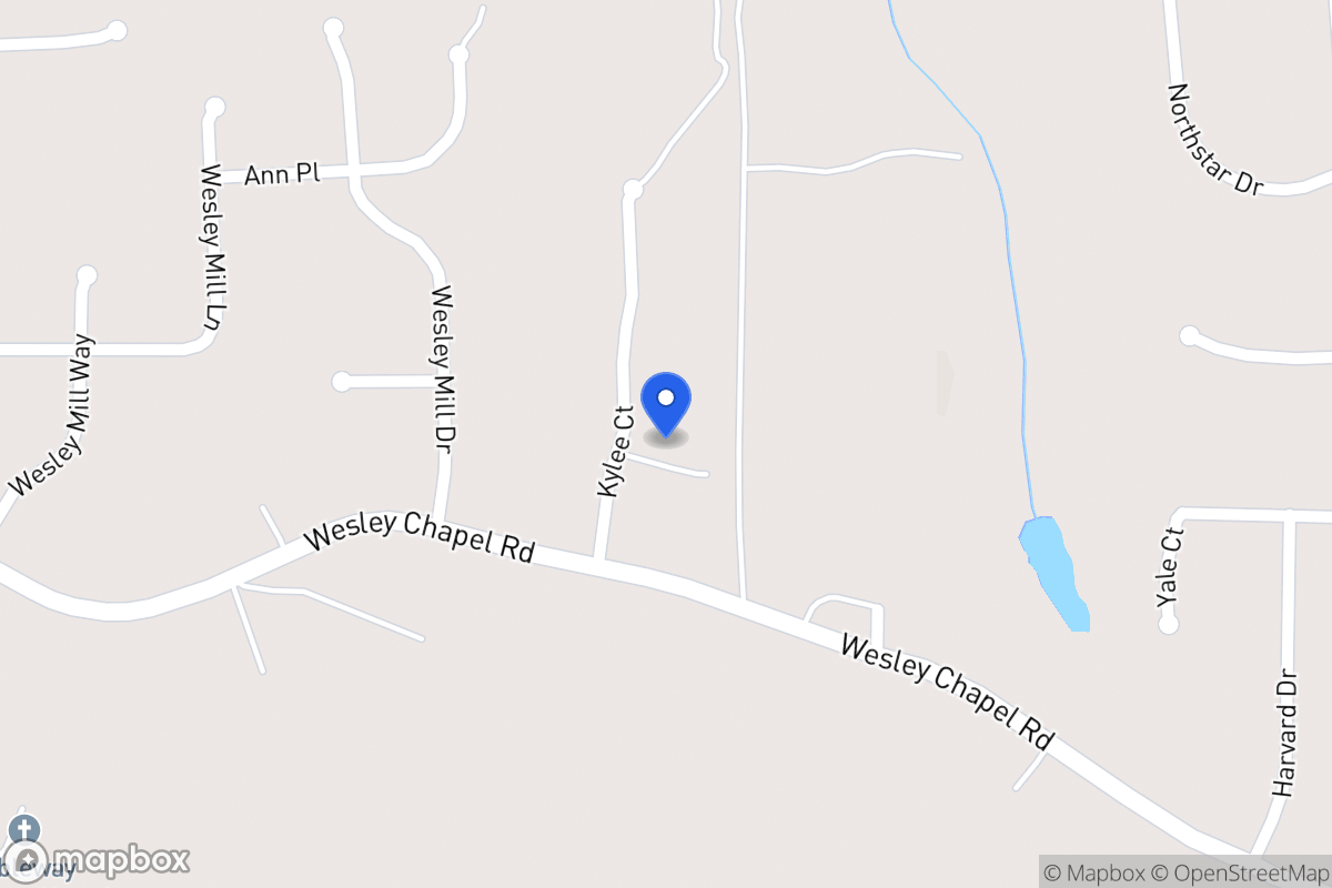 Map of 117 Kylee Ct