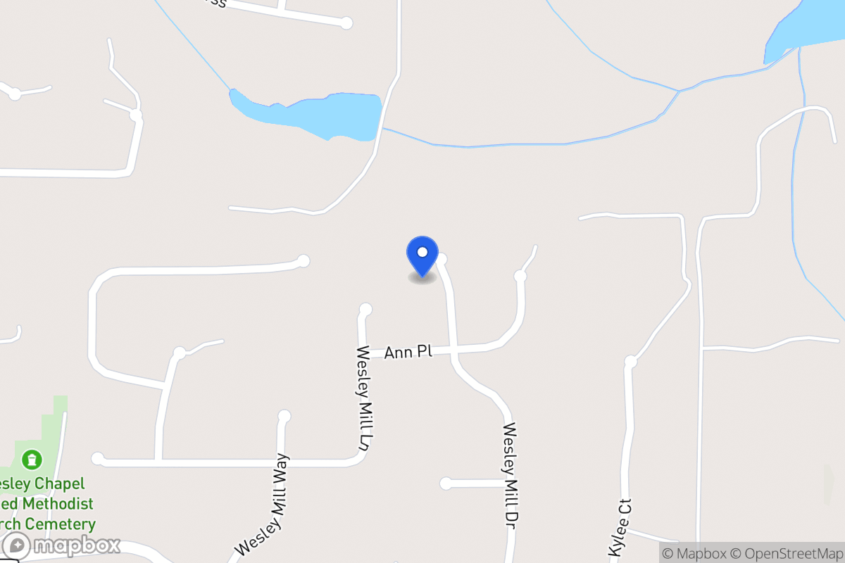 Map of 200 Wesley Mill Dr