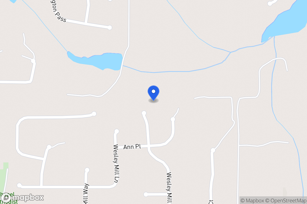 Map of 215 Wesley Mill Dr