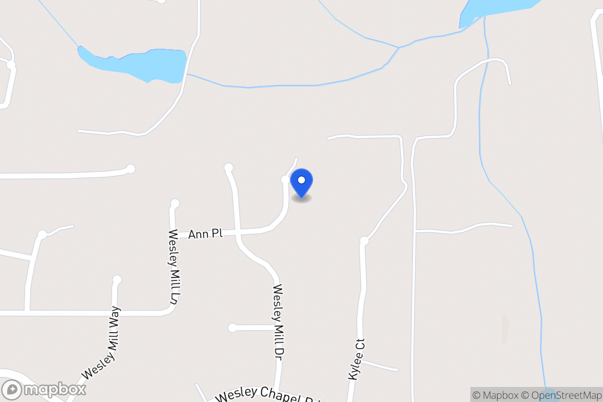 Map of 121 Danielle Ct