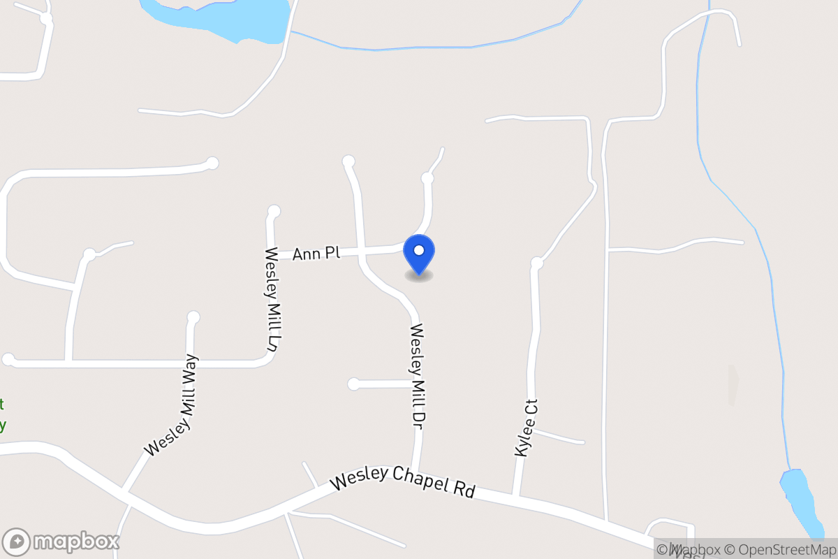 Map of 155 Wesley Mill Dr