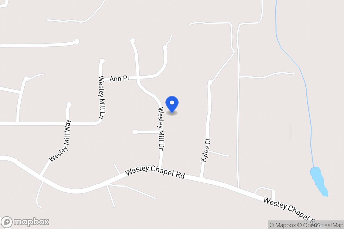Map of 137 Wesley Mill Dr