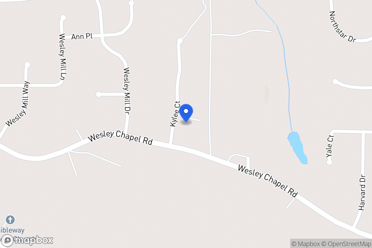 Map of 105 Kylee Ct