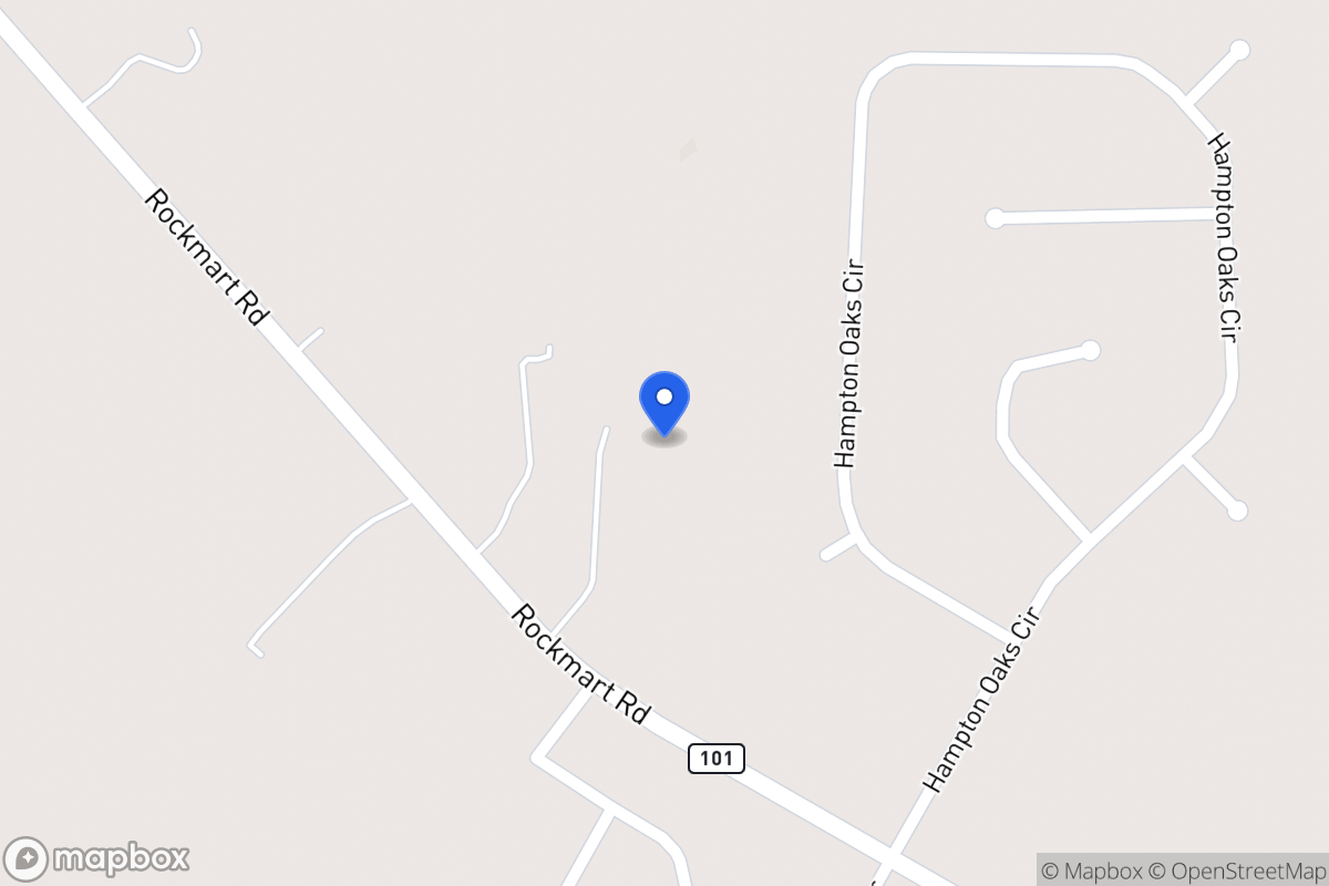 Map of 1947 Rockmart Rd