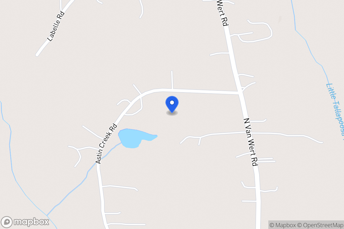 Map of 435 Astin Creek Rd