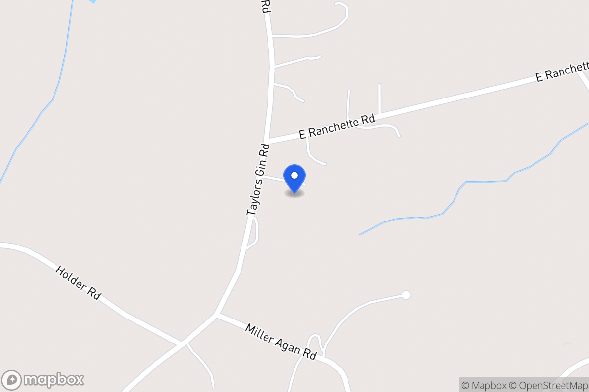 Map of 1241 Taylors Gin Rd