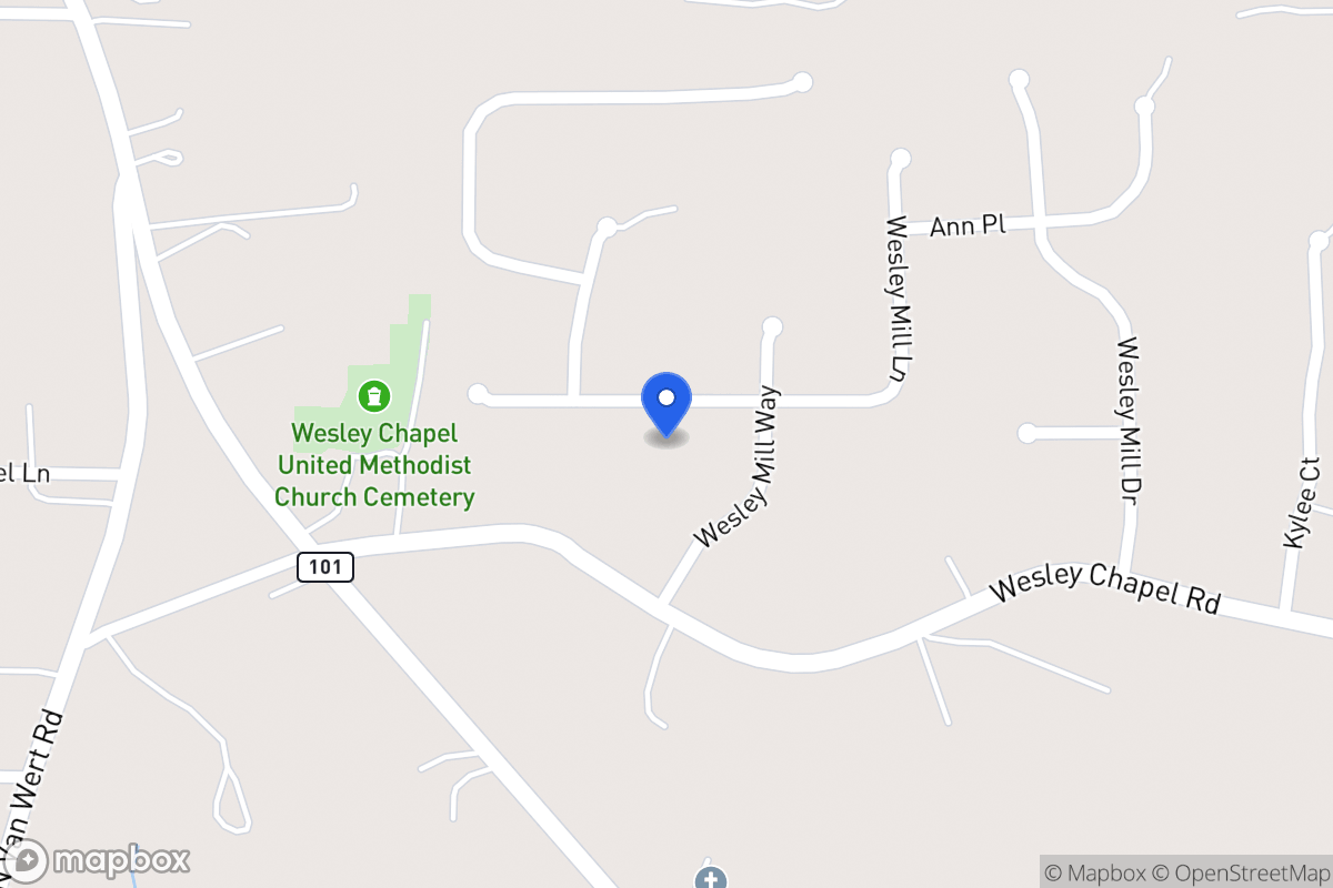 Map of 270 Wesley Mill Ln