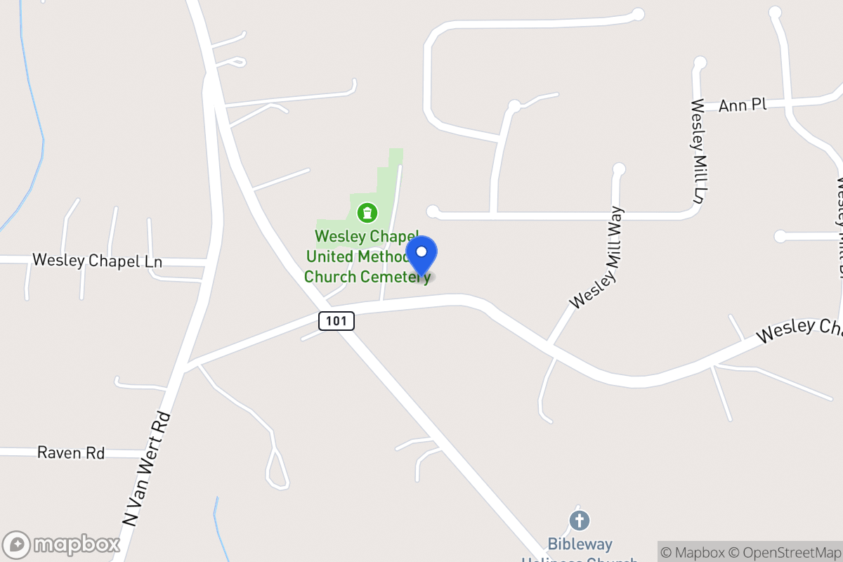 Map of 142 Wesley Chapel Rd