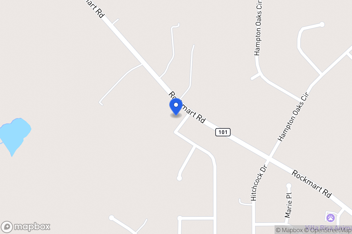 Map of 101 Hickory Pointe Way