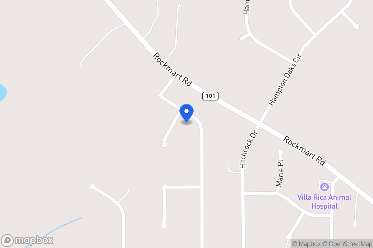 Map of 300 Hickory Pointe Ct