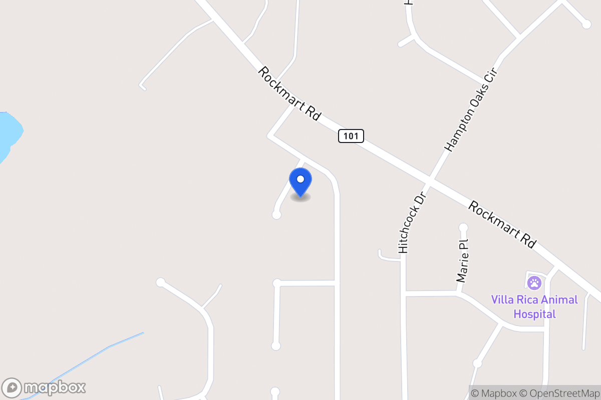 Map of 306 Hickory Pointe Ct