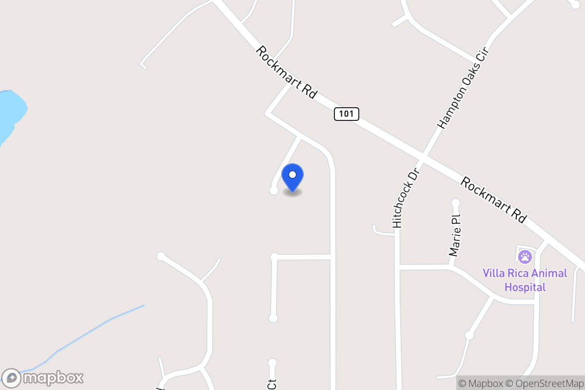 Map of 314 Hickory Pointe Ct