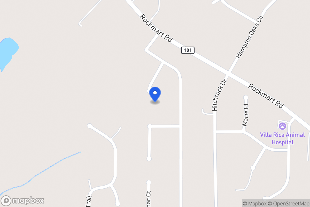 Map of 318 Hickory Pointe Ct