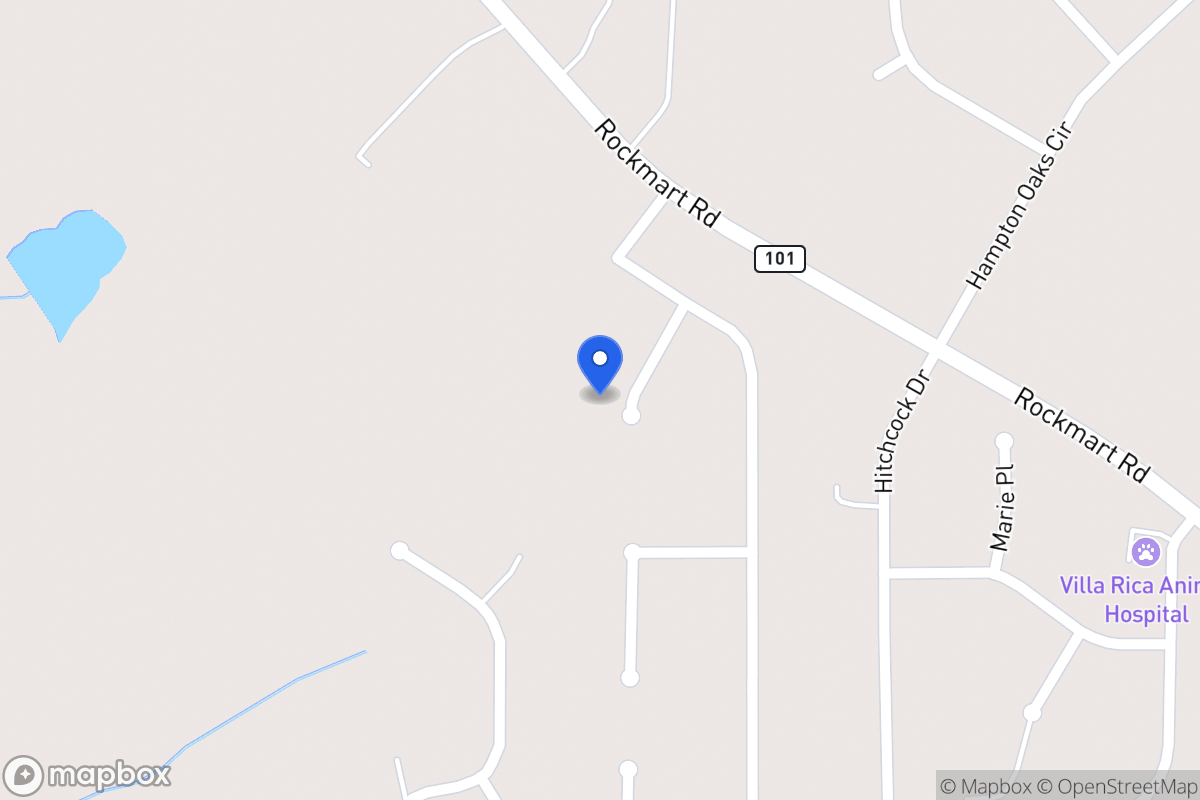 Map of 313 Hickory Pointe Ct