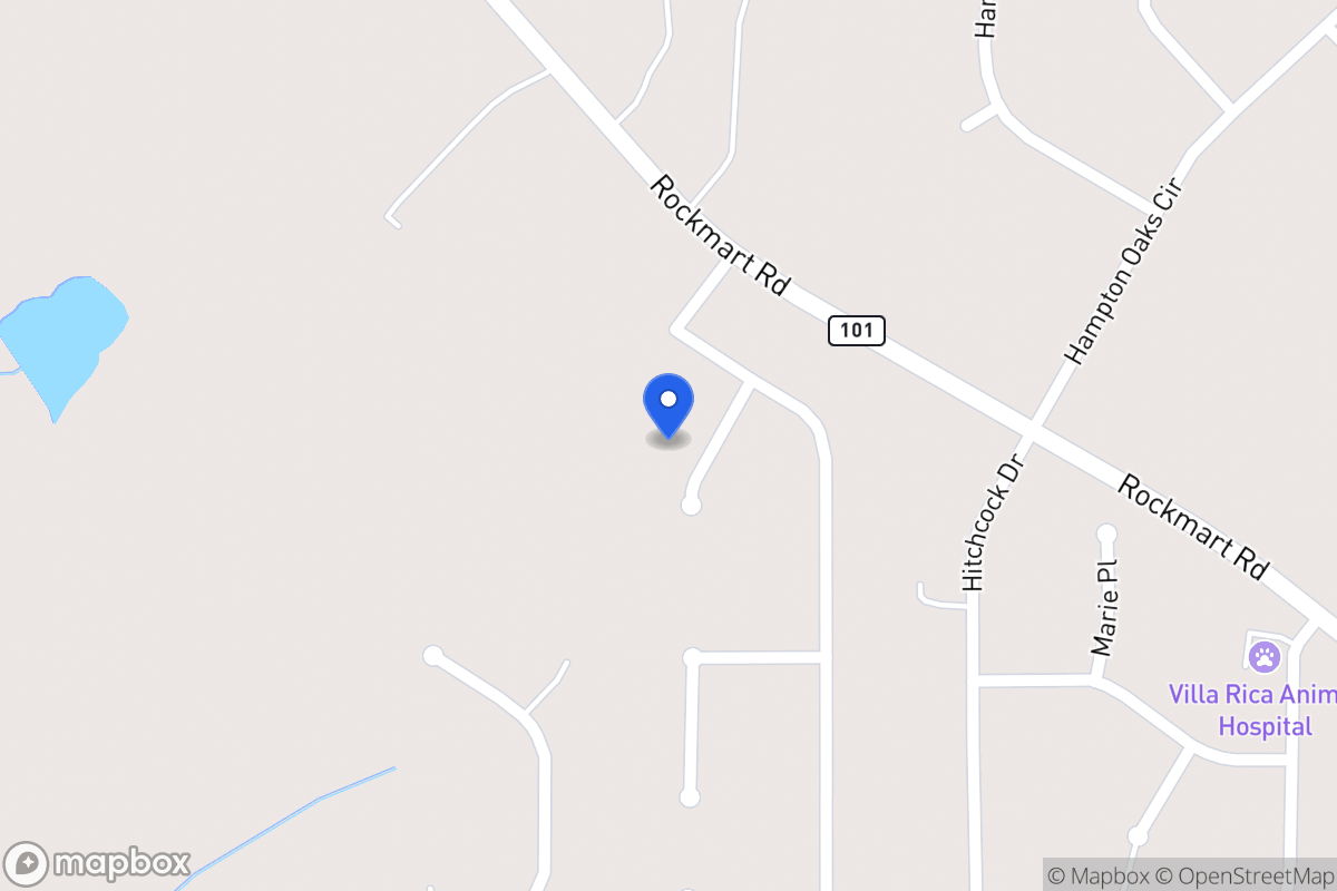 Map of 309 Hickory Pointe Ct