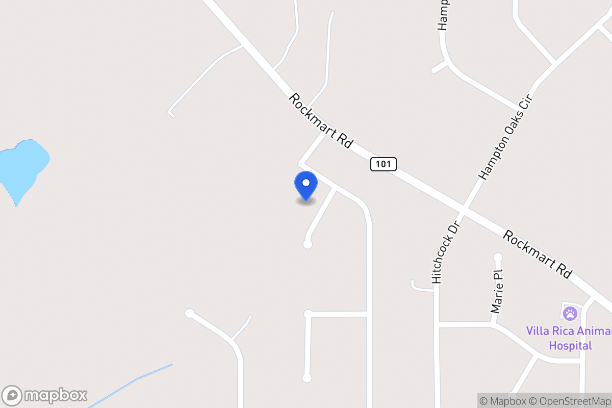 Map of 305 Hickory Pointe Ct