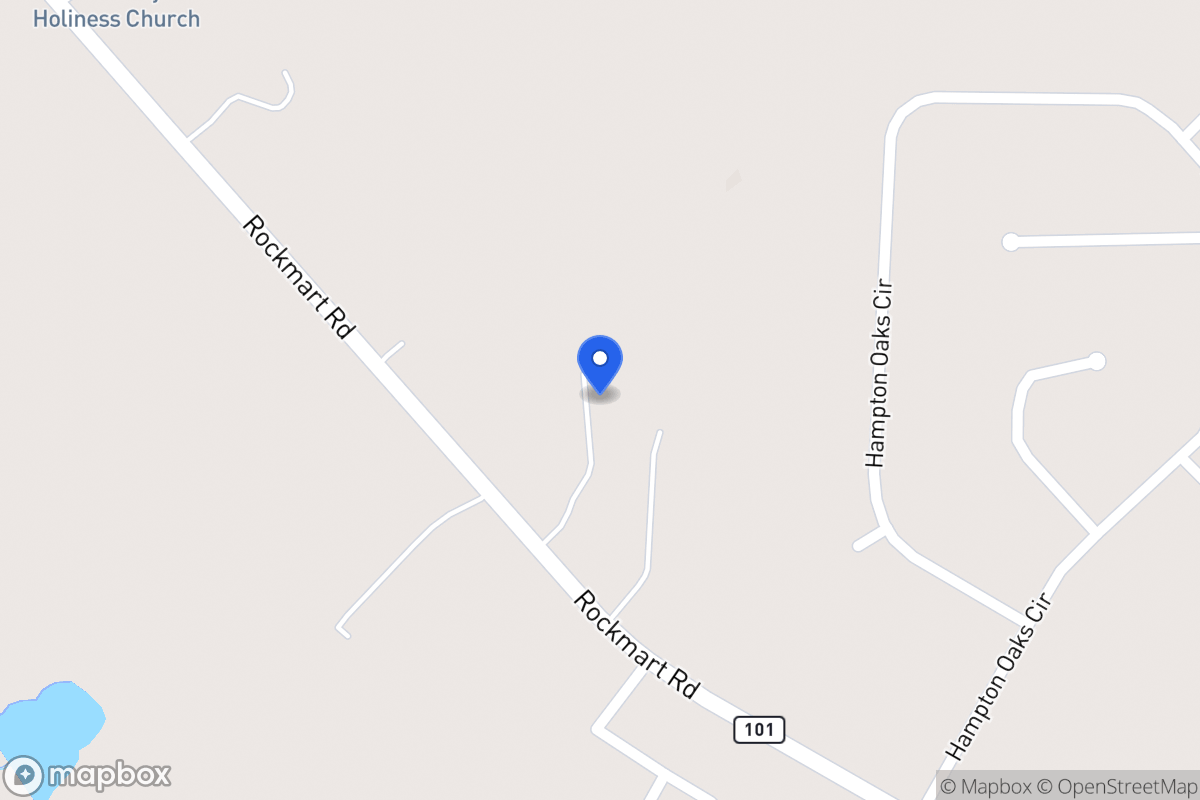 Map of 1955 Rockmart Rd