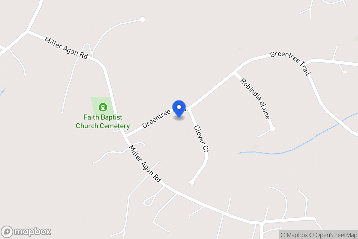 Map of 101 Clover Ct