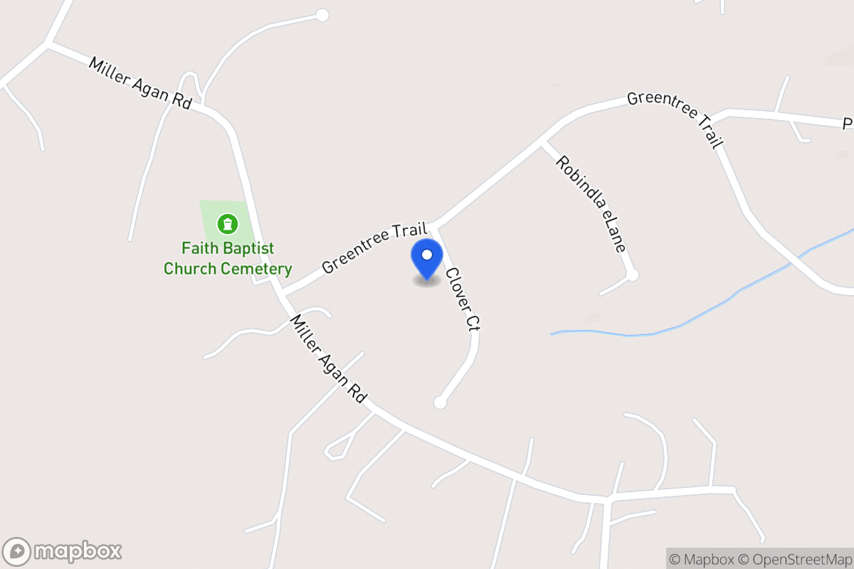 Map of 109 Clover Ct