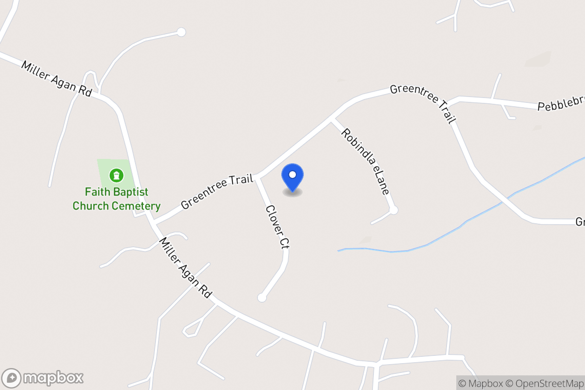 Map of 106 Clover Ct