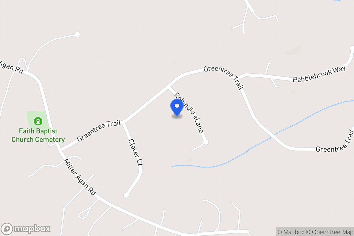 Map of 113 Robindale Ln