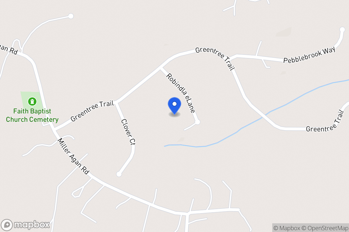 Map of 125 Robindale Ln