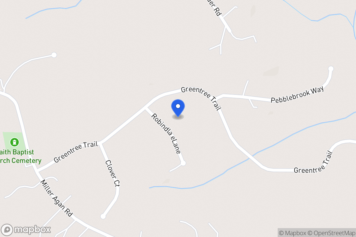 Map of 112 Robindale Ln