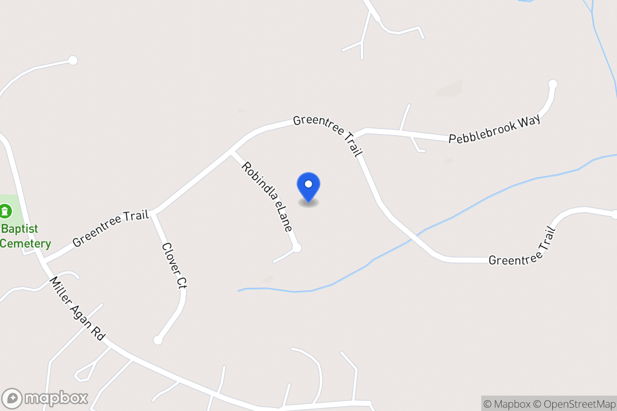 Map of 124 Robindale Ln