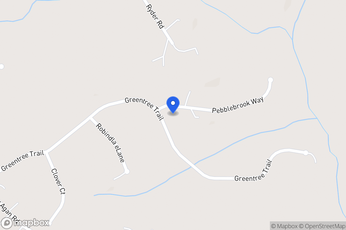 Map of 107 Pebblebrook Way