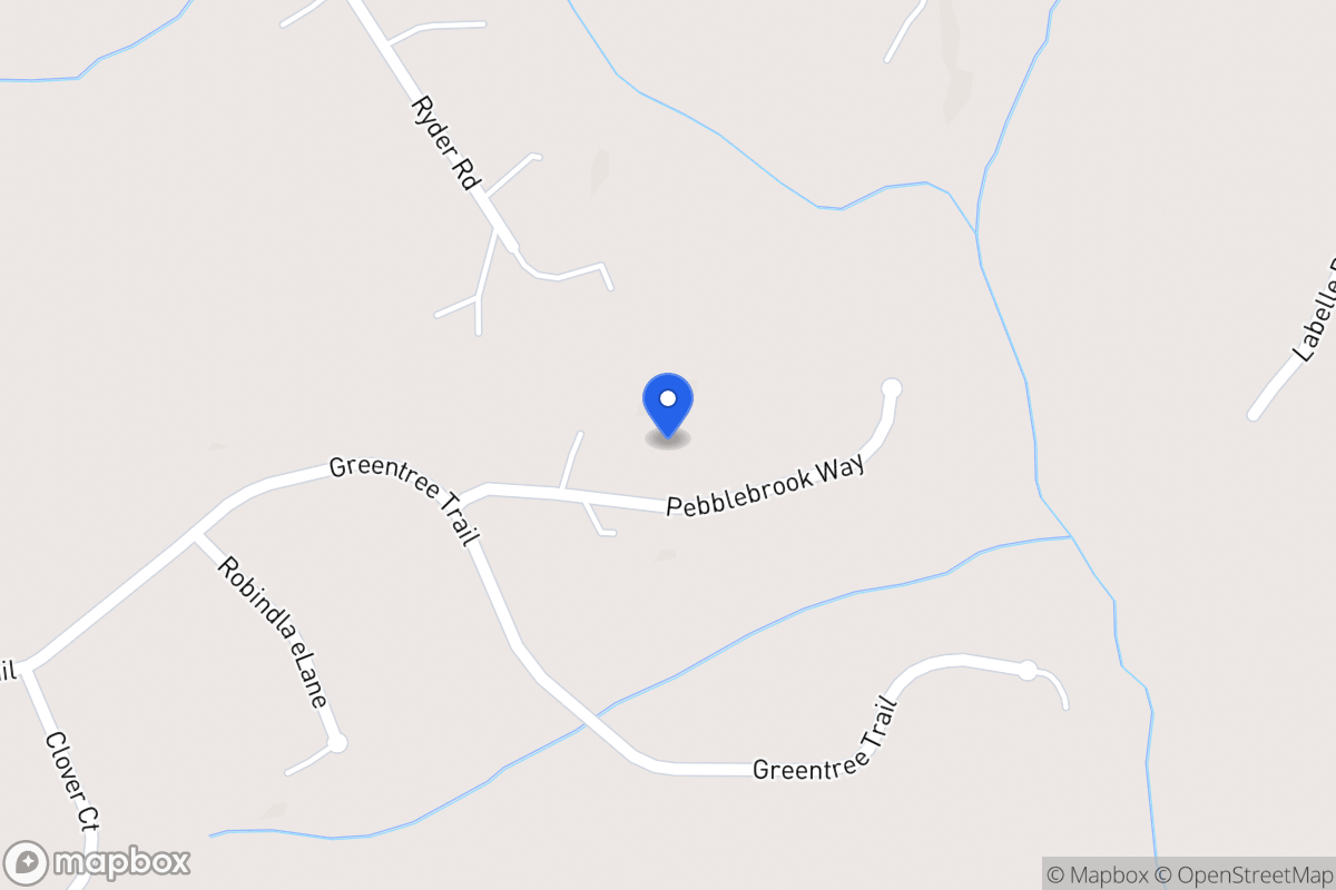 Map of 136 Pebblebrook Way
