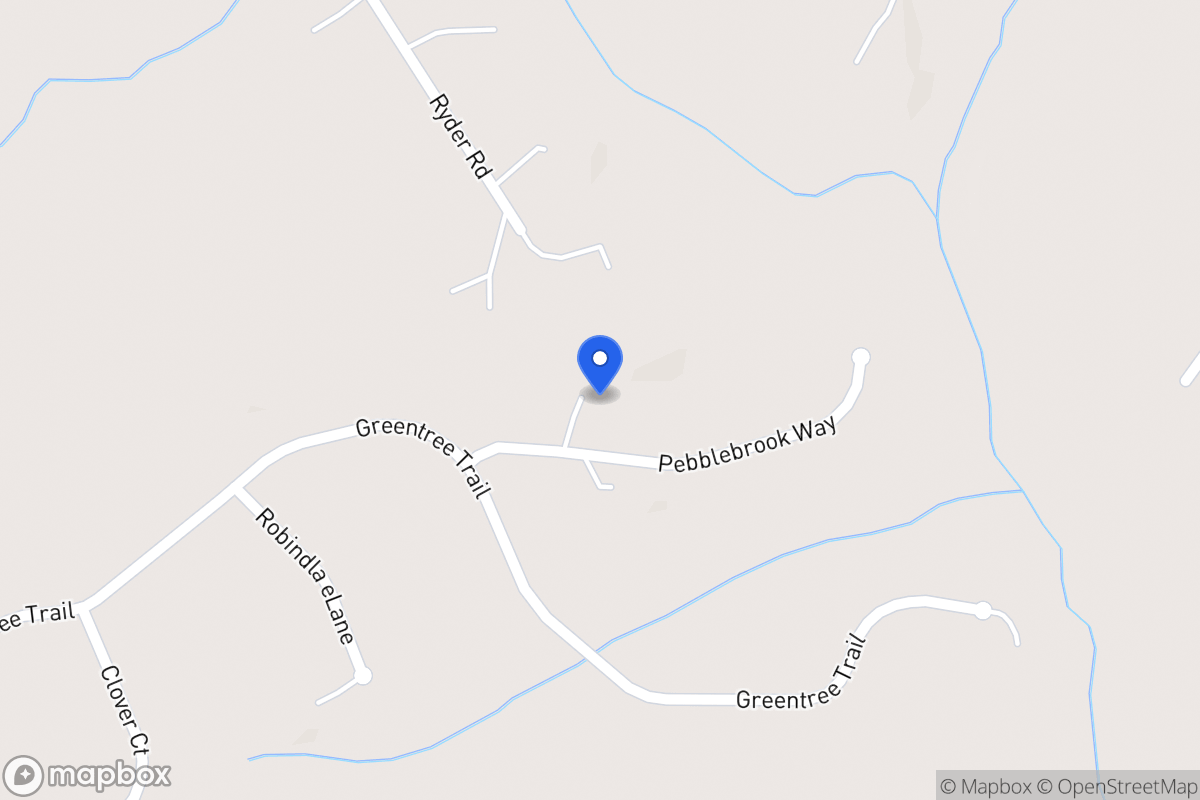 Map of 124 Pebblebrook Way
