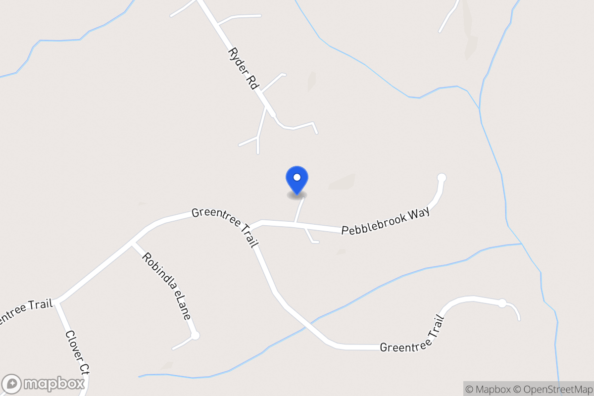 Map of 118 Pebblebrook Way