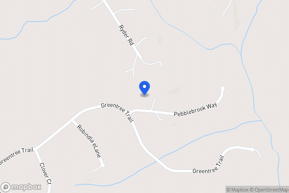 Map of 112 Pebblebrook Way