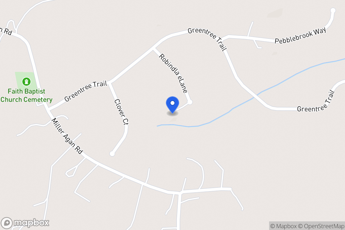 Map of 137 Robindale Ln