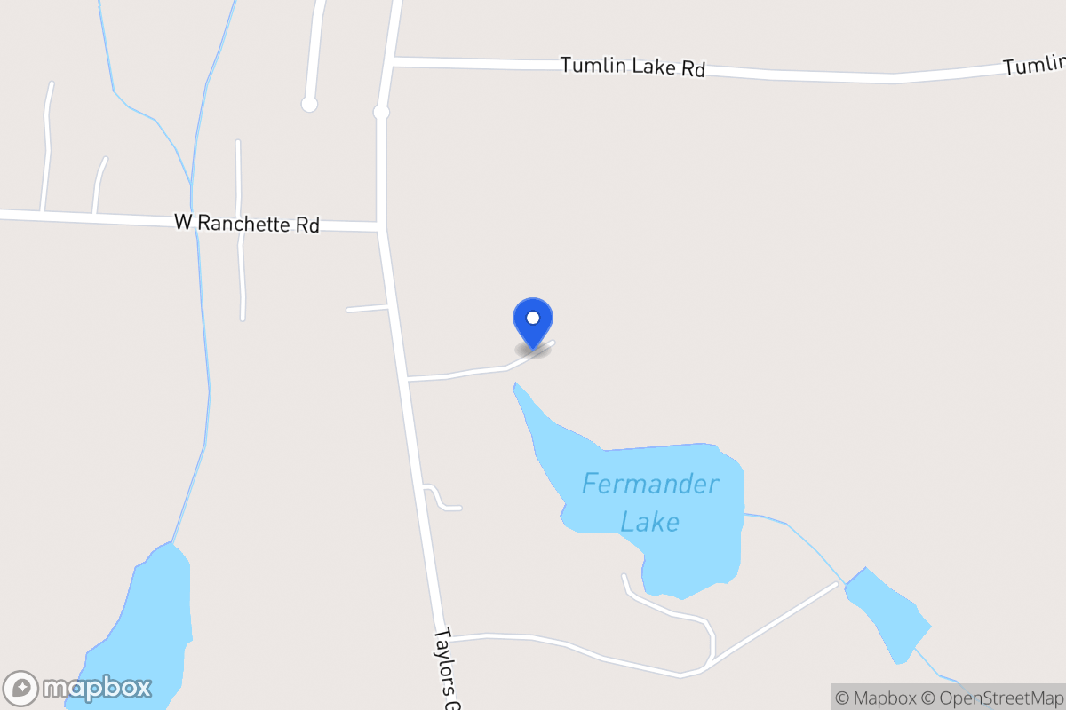 Map of 1495 Taylors Gin Rd