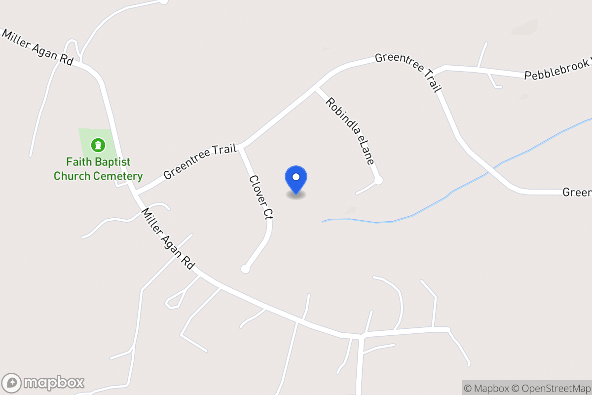 Map of 118 Clover Ct