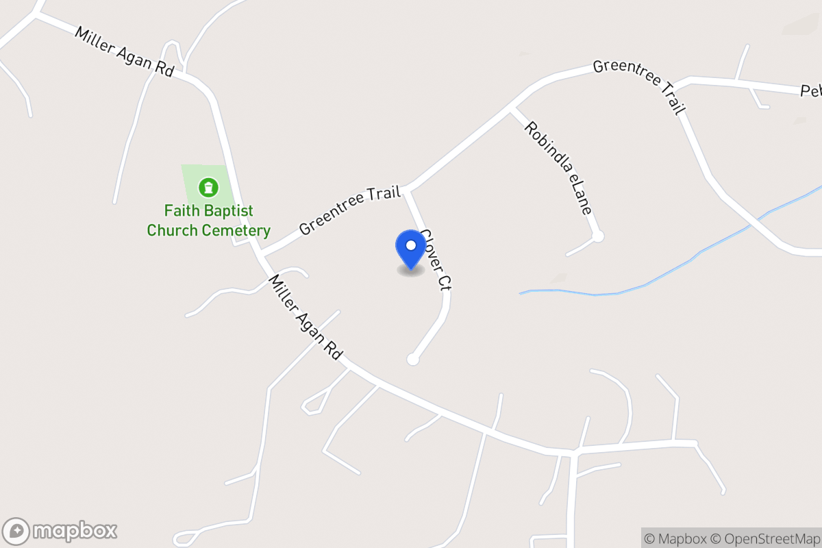 Map of 121 Clover Ct