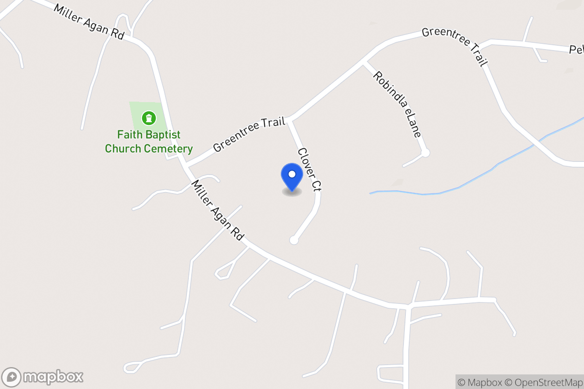 Map of 133 Clover Ct