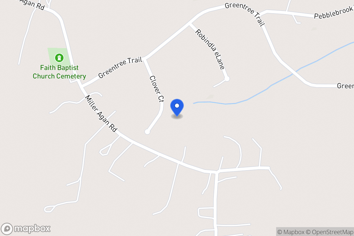 Map of 136 Clover Ct