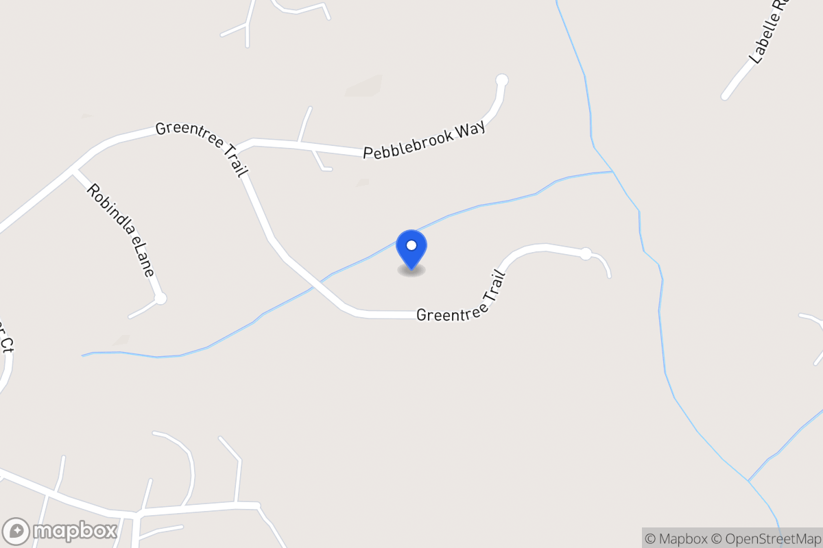 Map of 256 Greentree Trl