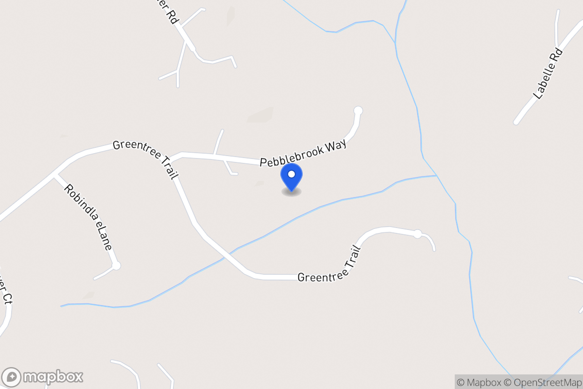 Map of 145 Pebblebrook Way