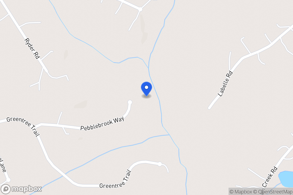 Map of 187 Pebblebrook Way