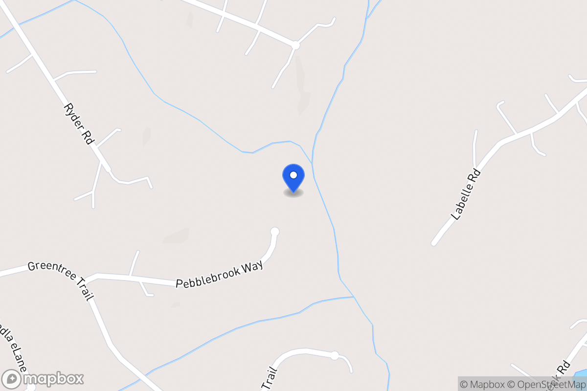 Map of 180 Pebblebrook Way