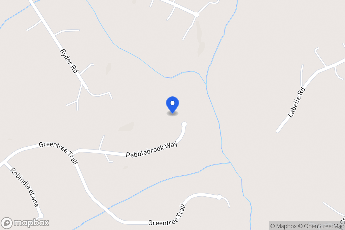 Map of 178 Pebblebrook Way