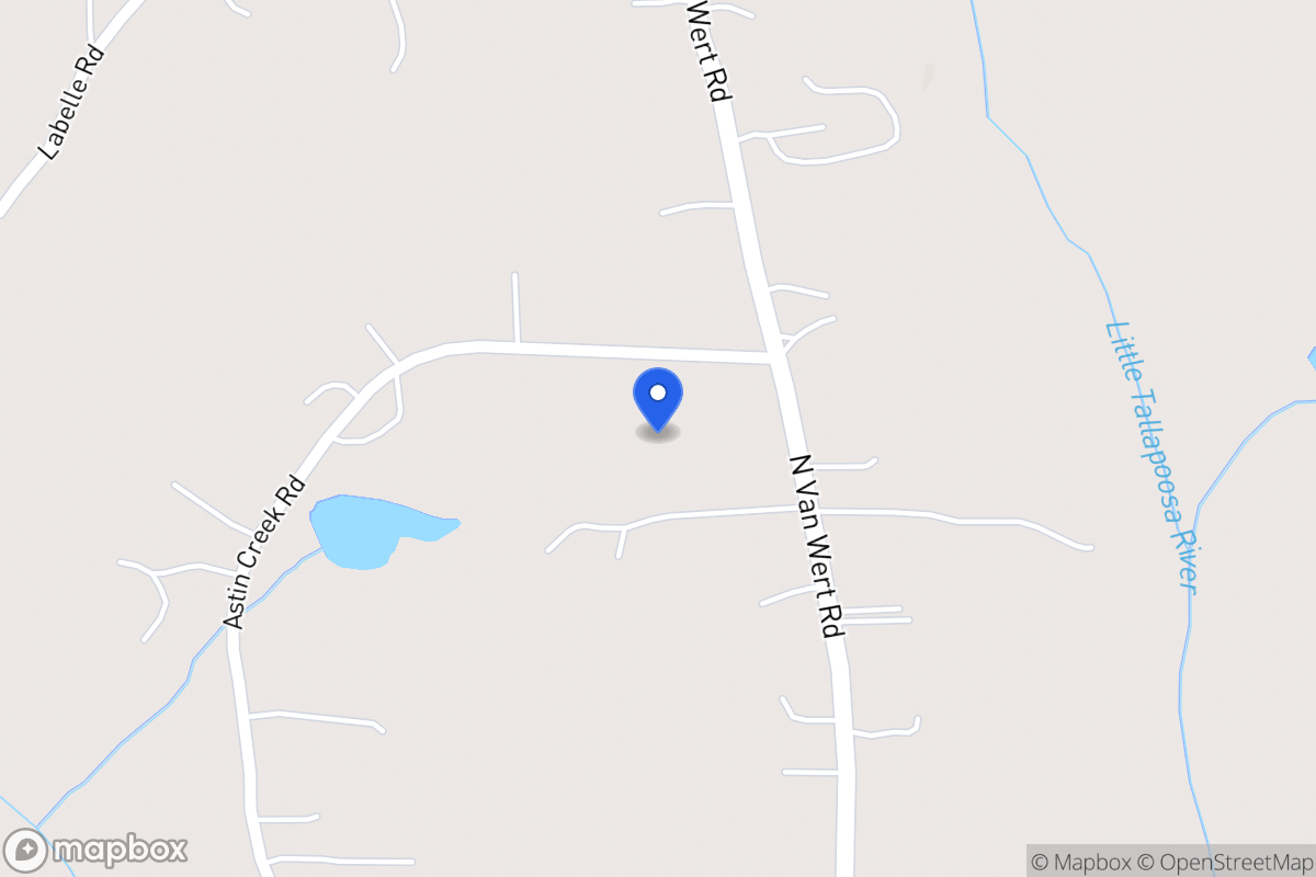 Map of 481 Astin Creek Rd